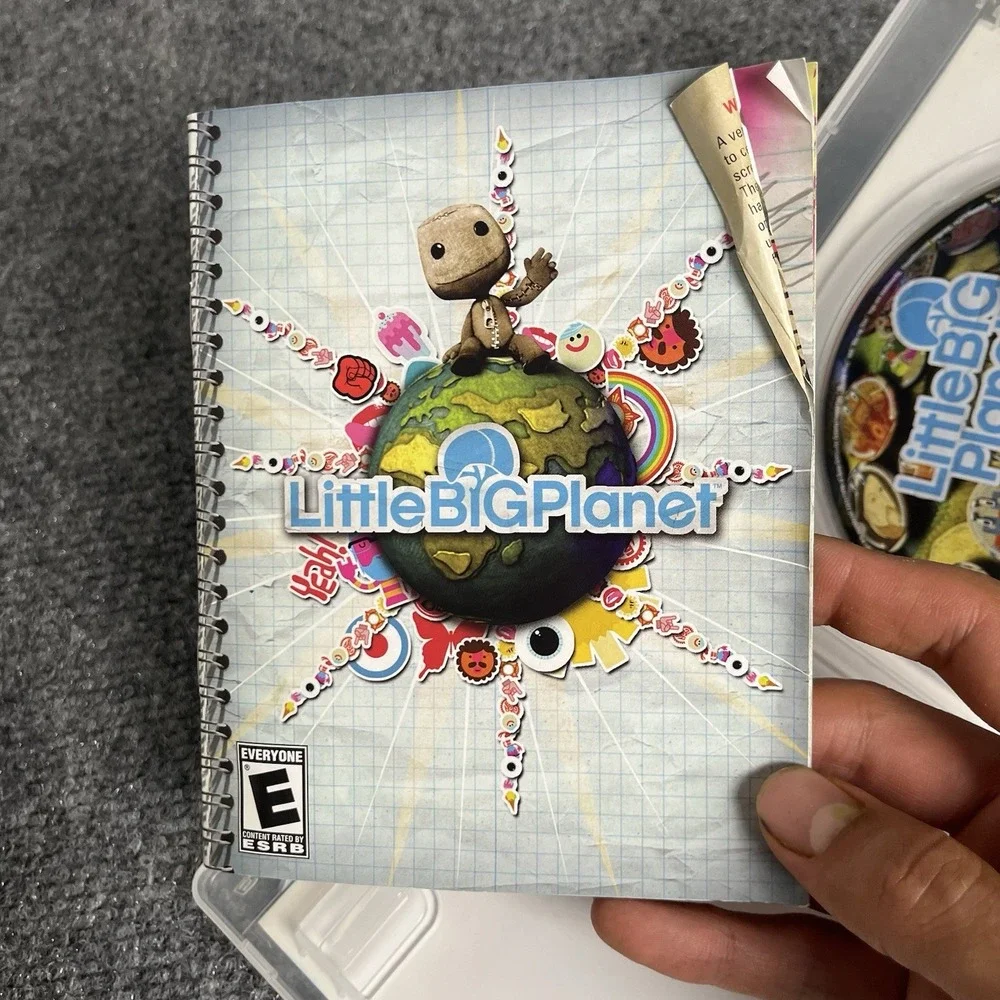 Little Big Planet PlayStation 3 PS3 Game CIB Tested Works!